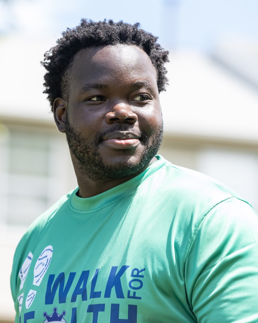 Portrait of Prince Botchway, Founder and President of Royal Athletes